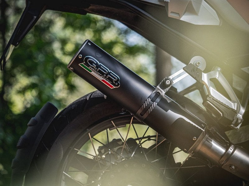 GPR / ジーピーアール Original For Bmw R 1250 Gs 2019/20 E4 Homologated スリッポンエキゾースト  M3 Black Titanium  | E4.BM.99.M3.BT