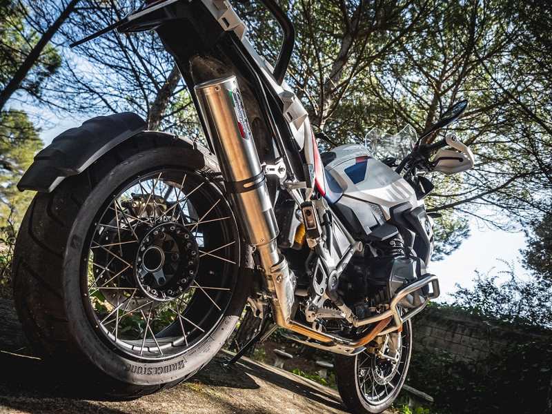 GPR / ジーピーアール Original For Bmw R 1250 Gs 2019/20 E4 Homologated スリッポンエキゾースト  M3 Titanium Natural  | E4.BM.99.M3.TN