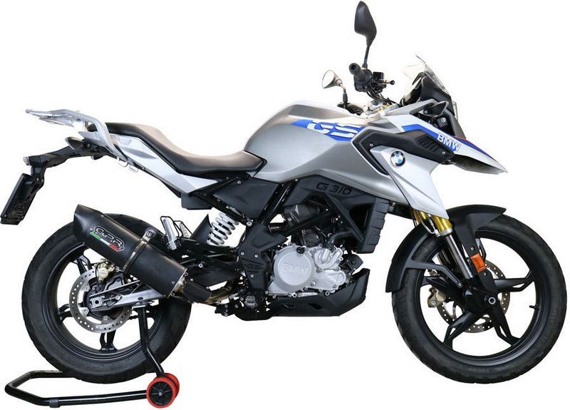 GPR / ジーピーアール Original For Bmw G 310 Gs 2017/20 E4 Homologated Full Catalized Furore Evo4 Nero | E4.BM.CAT.106.FNE4