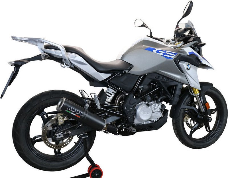 GPR / ジーピーアール Original For Bmw G 310 Gs 2017/20 E4 Homologated Full Exhaust Catalized M3 Black Titanium  | E4.BM.CAT.106.M3.BT