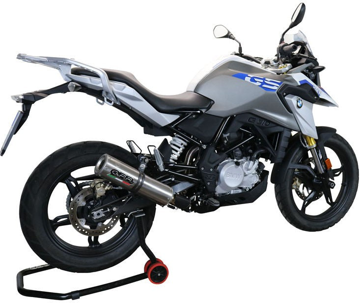 GPR / ジーピーアール Original For Bmw G 310 Gs 2017/20 E4 Homologated Full Catalized M3 Inox  | E4.BM.CAT.106.M3.INOX