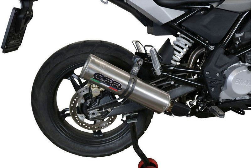 GPR / ジーピーアール Original For Bmw G 310 Gs 2017/20 E4 Homologated Full Catalized M3 Inox  | E4.BM.CAT.106.M3.INOX