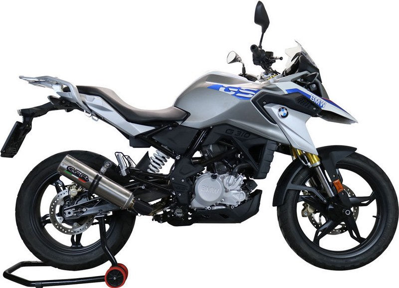 GPR / ジーピーアール Original For Bmw G 310 Gs 2017/20 E4 Homologated Full Catalized M3 Titanium Natural  | E4.BM.CAT.106.M3.TN