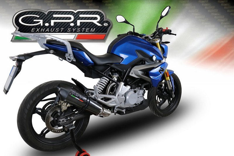 GPR / ジーピーアール Original For Bmw G 310 R 2017/20 E4 Homologated Full Catalized Gp Evo4 Poppy | E4.BM.CAT.93.GPAN.PO