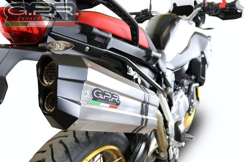 GPR / ジーピーアール Original For Bmw F 850 Gs - Adventure 2018/20 E4 Homologated スリッポンエキゾースト  Sonic Titanium | E4.BMW.94.SOTIT