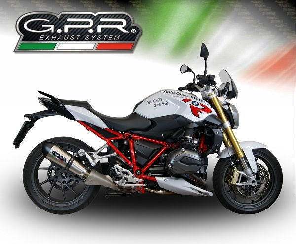 GPR / ジーピーアール Original For Bmw R 1200 R-Lc 2017/18 E4 Homologated スリッポンエキゾースト  Gp Evo4 Titanium | E4.BMW.96.GPAN.TO