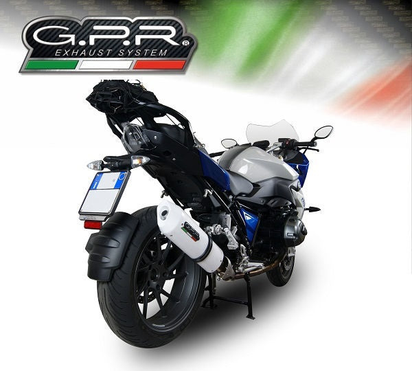 GPR / ジーピーアール Original For Bmw R 1200 Rs Lc 2017/19 E4 Homologated スリッポンエキゾースト  Albus Evo4 | E4.BMW.97.ALBE4