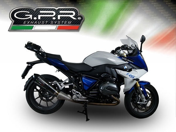 GPR / ジーピーアール Original For Bmw R 1200 Rs Lc 2017/19 E4 Homologated スリッポンエキゾースト  Gp Evo4 Poppy | E4.BMW.97.GPAN.PO