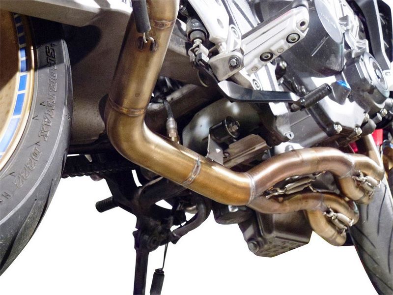 GPR / ジーピーアール Original For Honda Cbr 650 F 2017/18 E4 Homologated Full Exhaust Catalized Gp Evo4 Titanium | E4.CO.H.249.1.CAT.GPAN.TO
