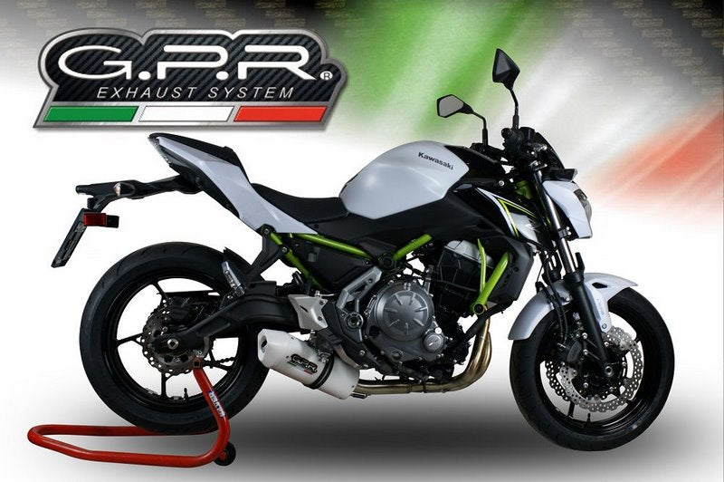 GPR / ジーピーアール Original For Kawasaki Z 650 2017/20 E4 Homologated Full Exhaust Catalized Albus Evo4 | E4.CO.K.160.CAT.ALBE4