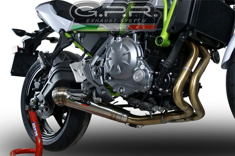 GPR / ジーピーアール Original For Kawasaki Ninja 650 2017/20 E4 Homologated Full Exhaust Catalized Powercone Evo | E4.CO.K.161.CAT.PCEV