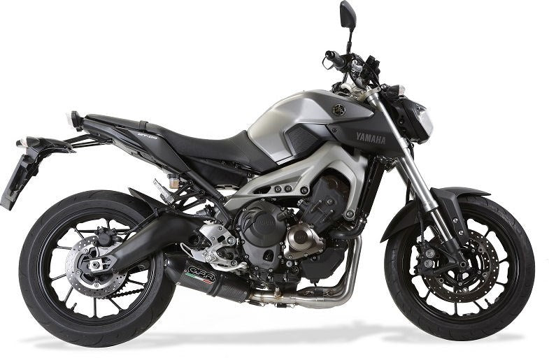GPR / ジーピーアール Original For Yamaha Mt-09 / Fz-09 2017/20 E4 Homologated Full Exhaust Catalized Gp Evo4 Poppy | E4.CO.Y.195.CAT.GPAN.PO