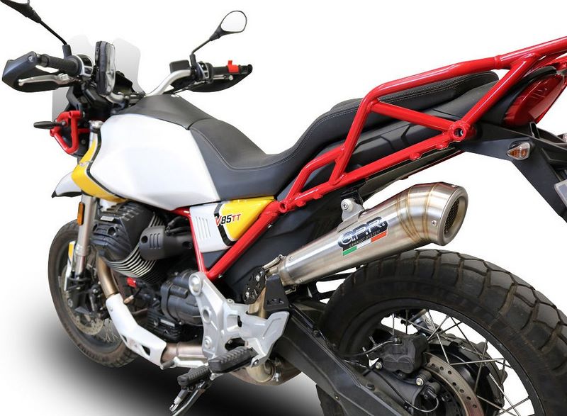 GPR / ジーピーアール Original For Moto Guzzi V85 Tt 2019/20 E4 Homologated スリッポンエキゾースト  Powercone Evo | E4.GU.61.PCEV