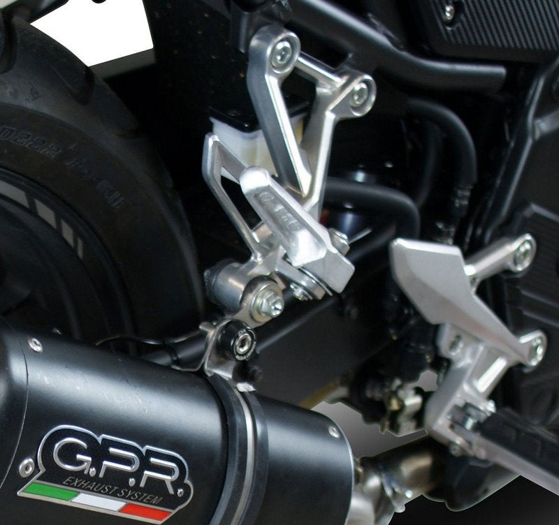 GPR / ジーピーアール Original For Honda Cb 500 F 2016/18 E4 Homologated スリッポンエキゾースト  M3 Titanium Natural  | E4.H.243.M3.TN