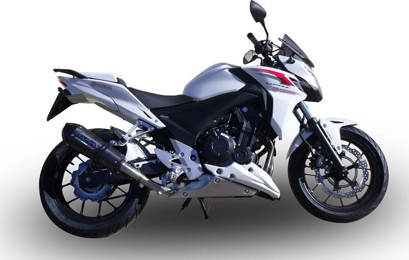 GPR / ジーピーアール Original For Honda Cb 500 F 2019/20 E4 Homologated スリッポンエキゾースト  Gp Evo4 Poppy | E4.H.253.GPAN.PO