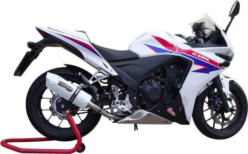 GPR / ジーピーアール Original For Honda Cbr 500 R 2019/20 E4 Homologated スリッポンエキゾースト  Albus Evo4 | E4.H.254.ALBE4