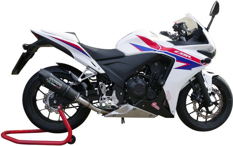GPR / ジーピーアール Original For Honda Cbr 500 R 2019/20 E4 Homologated スリッポンエキゾースト  Gp Evo4 Black Titanium | E4.H.254.GPAN.BLT