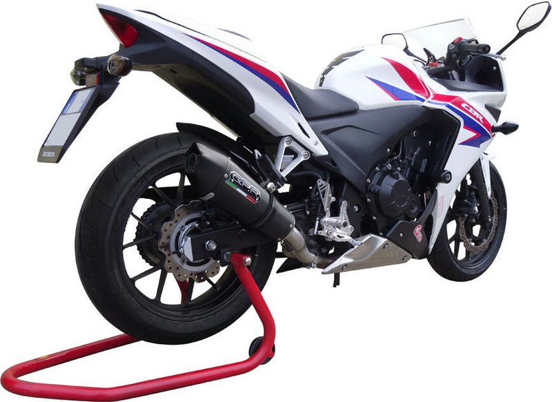 GPR / ジーピーアール Original For Honda Cbr 500 R 2019/20 E4 Homologated スリッポンエキゾースト  Gp Evo4 Black Titanium | E4.H.254.GPAN.BLT