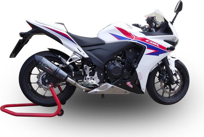 GPR / ジーピーアール Original For Honda Cbr 500 R 2019/20 E4 Homologated スリッポンエキゾースト  Gp Evo4 Poppy | E4.H.254.GPAN.PO
