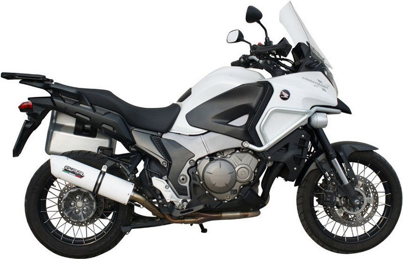 GPR / ジーピーアール Original For Honda Crosstourer 1200 2017/20 E4 Homologated スリッポンエキゾースト  Albus Evo4 | E4.H.258.ALBE4