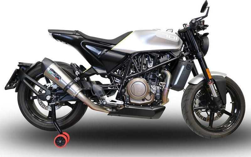 GPR / ジーピーアール Original For Husqvarna Svartpilen 701 2018/20 E4 Homologated スリッポンエキゾースト  Gp Evo4 Titanium | E4.HU.43.GPAN.TO