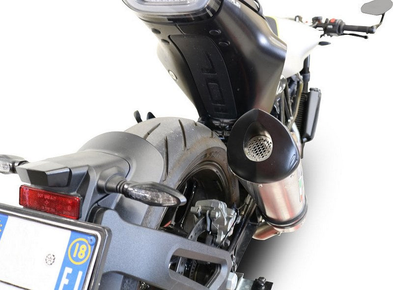 GPR / ジーピーアール Original For Husqvarna Svartpilen 701 2018/20 E4 Homologated スリッポンエキゾースト  Tiburon Titanium Evo4 | E4.HU.43.TIBTO