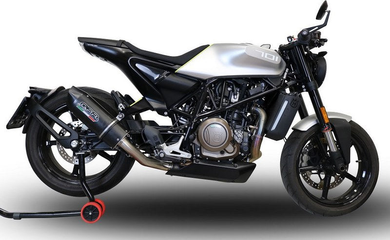 GPR / ジーピーアール Original For Husqvarna Vitpilen 701 2018/20 E4 Homologated スリッポンエキゾースト  Furore Evo4 Nero | E4.HU.51.FNE4