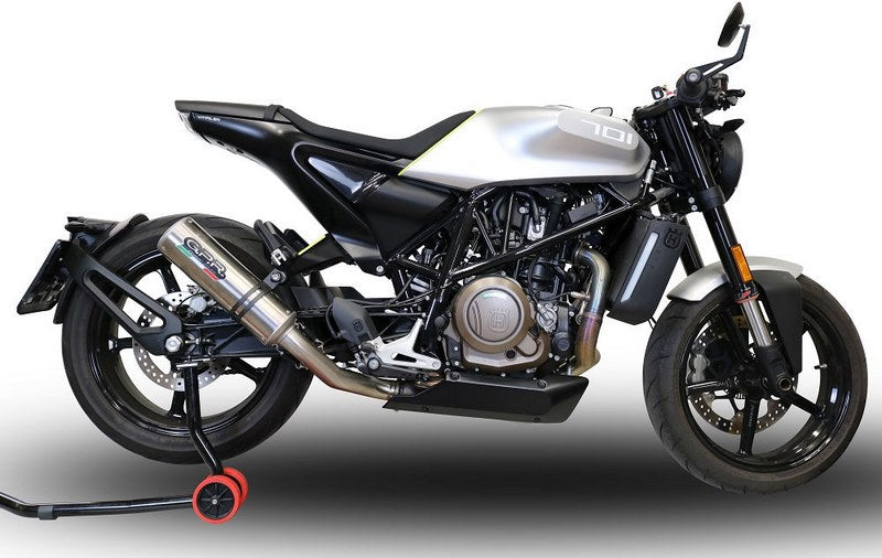 GPR / ジーピーアール Original For Husqvarna Vitpilen 701 2018/20 E4 Homologated スリッポンエキゾースト  M3 Titanium Natural  | E4.HU.51.M3.TN