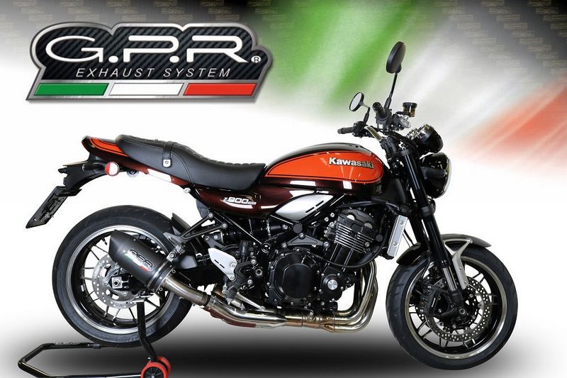 GPR / ジーピーアール Original For Kawasaki Z 900 Rs 2018/20 E4 Homologated スリッポンエキゾースト  Furore Evo4 Nero | E4.K.168.FNE4