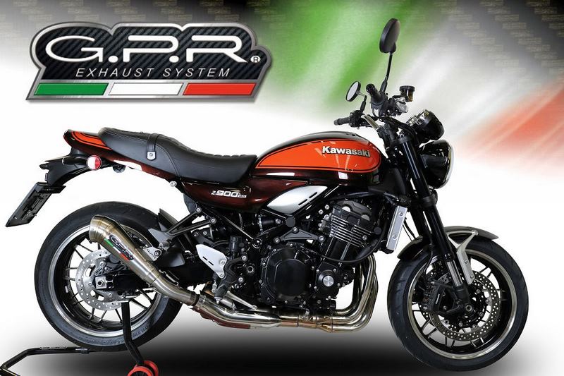 GPR / ジーピーアール Original For Kawasaki Z 900 Rs 2018/20 E4 Homologated スリッポンエキゾースト  Powercone Evo | E4.K.168.PCEV