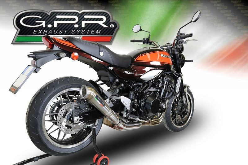 GPR / ジーピーアール Original For Kawasaki Z 900 Rs 2018/20 E4 Homologated スリッポンエキゾースト  Powercone Evo | E4.K.168.PCEV