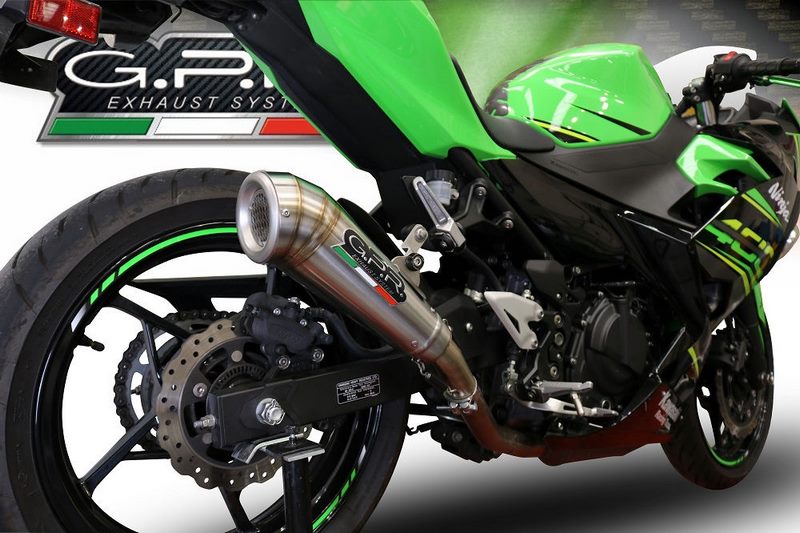 GPR / ジーピーアール Original For Kawasaki Z 400 2018/20 E4 Homol.スリッポンエキゾースト  Powercone Evo | E4.K.173.PCEV