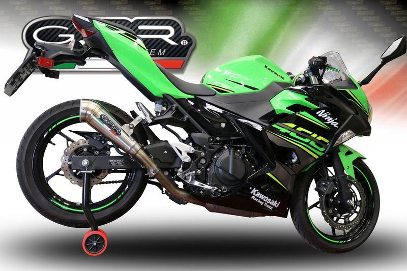 GPR / ジーピーアール Original For Kawasaki Ninja 400 2018/20 E4 Homol.スリッポンエキゾースト  Powercone Evo | E4.K.174.PCEV