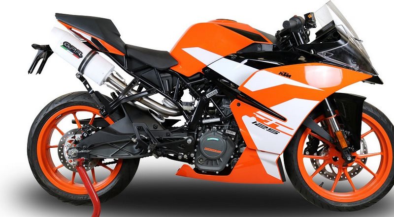 GPR / ジーピーアール Original For Ktm Rc 125 2017/20 E4 Homologated スリッポンエキゾースト  Catalized Albus Evo4 | E4.KT.80.CAT.ALBE4