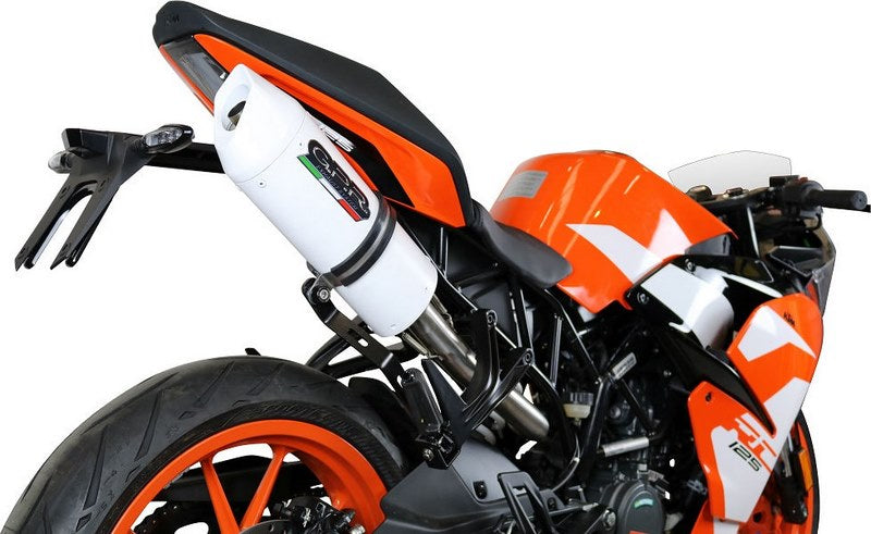 GPR / ジーピーアール Original For Ktm Rc 125 2017/20 E4 Homologated スリッポンエキゾースト  Catalized Albus Evo4 | E4.KT.80.CAT.ALBE4
