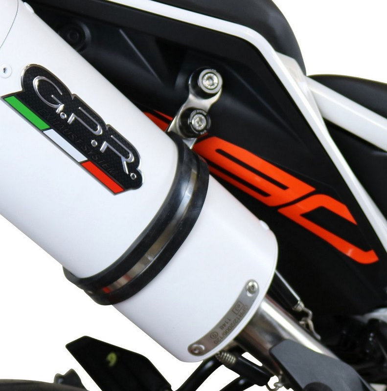 GPR / ジーピーアール Original For Ktm Rc 390 2017/20 E4 Homologated スリッポンエキゾースト  Catalized Albus Evo4 | E4.KT.89.CAT.ALBE4