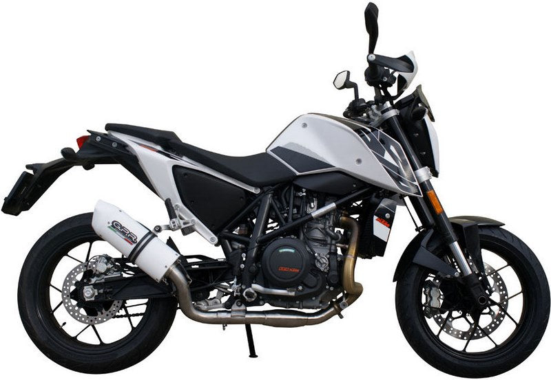 GPR / ジーピーアール Original For Ktm Duke 690 2012/16 E3 Homologated スリッポンエキゾースト  Albus Evo4 | E4.KT.98.ALBE4