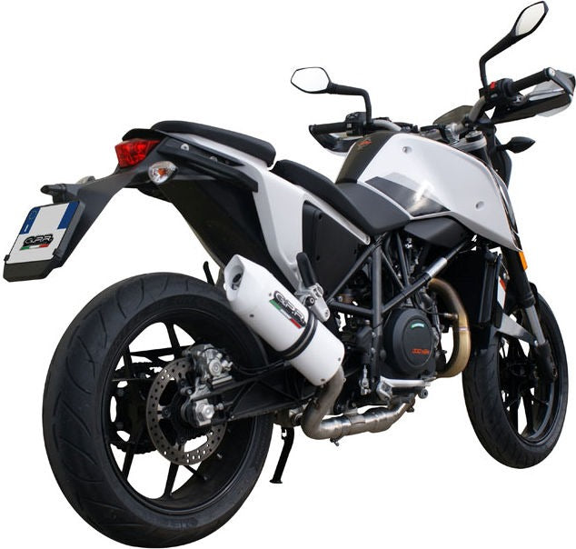 GPR / ジーピーアール Original For Ktm Duke 690 2012/16 E3 Homologated スリッポンエキゾースト  Albus Evo4 | E4.KT.98.ALBE4