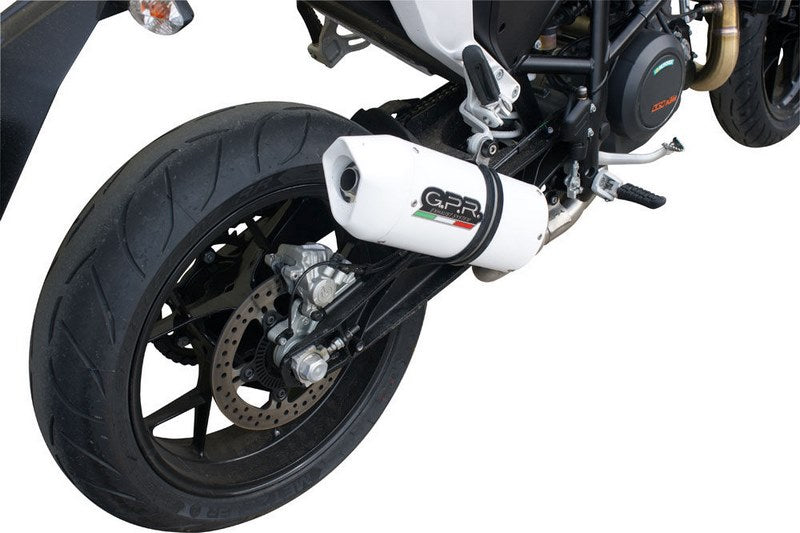 GPR / ジーピーアール Original For Ktm Duke 690 2012/16 E3 Homologated スリッポンエキゾースト  Albus Evo4 | E4.KT.98.ALBE4