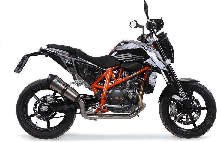 GPR / ジーピーアール Original For Ktm Duke 690 2012/16 E3 Homologated スリッポンエキゾースト  Gp Evo4 Titanium | E4.KT.98.GPAN.TO