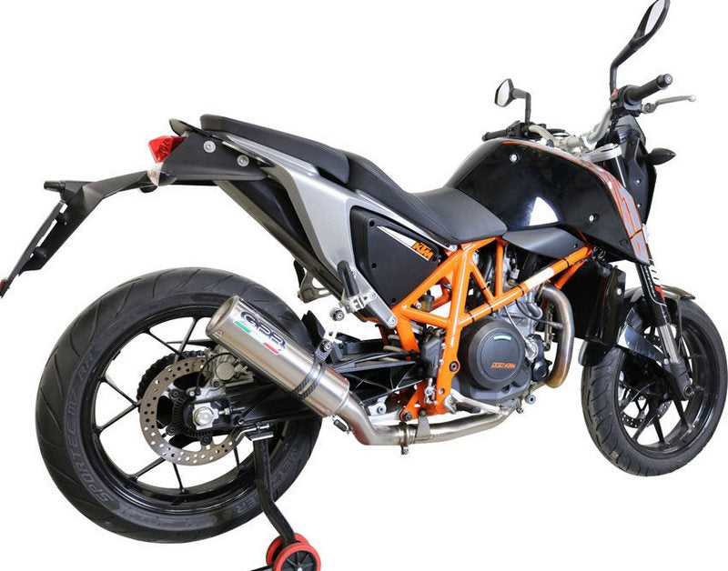 GPR / ジーピーアール Original For Ktm Duke 690 2012/16 E3 Homologated スリッポンエキゾースト  M3 Inox  | E4.KT.98.M3.INOX