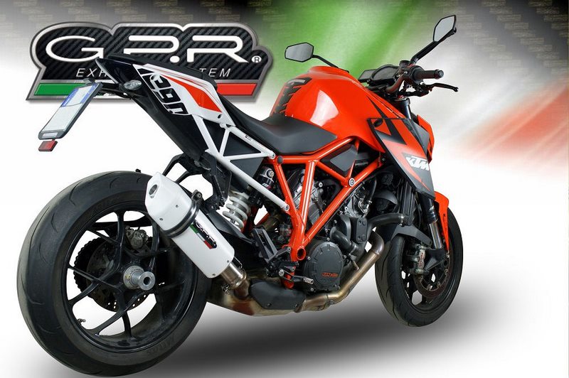 GPR / ジーピーアール Original For Ktm Superduke 1290 R 2017/19 E4 Homologated スリッポンエキゾースト  Albus Evo4 | E4.KTM.96.ALBE4