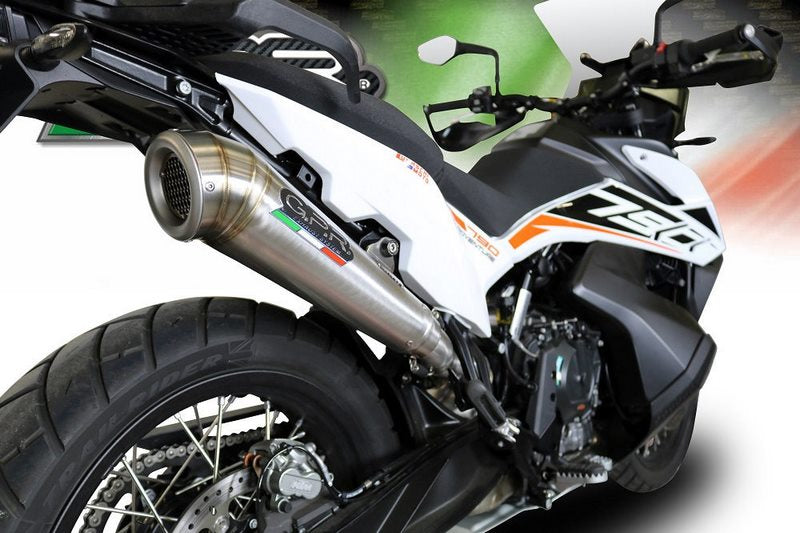GPR / ジーピーアール Original For Ktm Adventure 790 2018/20 E4 Homologated スリッポンエキゾースト  Powercone Evo | E4.KTM.97.PCEV