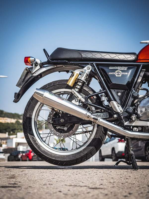 GPR / ジーピーアール Original For Royal E. Interceptor 650 2019/20 E4 Homologated Slip-On Catalized Ultracone | E4.ROY.6.CAT.ULTRA