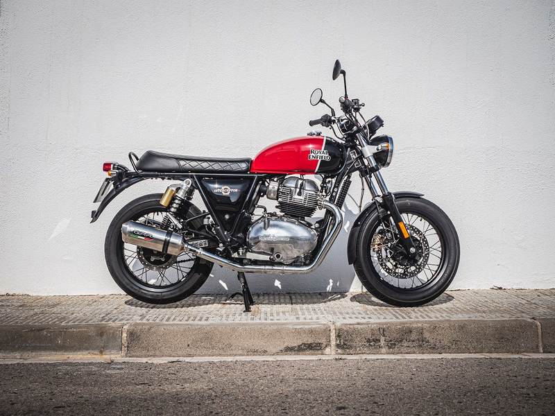 GPR / ジーピーアール Original For Royal E. Continental 650 2019/20 E4 Homologated スリッポンエキゾースト  Catalized Satinox | E4.ROY.7.CAT.SAT