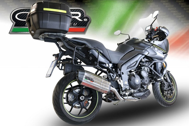 GPR / ジーピーアール Original For Triumph Tiger Sport 1050 2016/20 E4 Homologated スリッポンエキゾースト  Sonic Titanium | E4.T.86.SOTIT