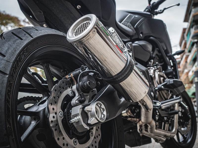 GPR / ジーピーアール Original For Yamaha Mt-07 2017/20 E4 Homologated Full Exhaust Catalized M3 Inox  | E4.Y.190.CAT.M3.INOX