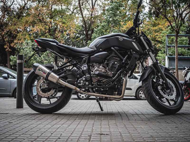 GPR / ジーピーアール Original For Yamaha Xsr 700 2016/20 E4 Homologated Full Exhaust Catalized Gp Evo4 Titanium | E4.Y.191.CAT.GPAN.TO