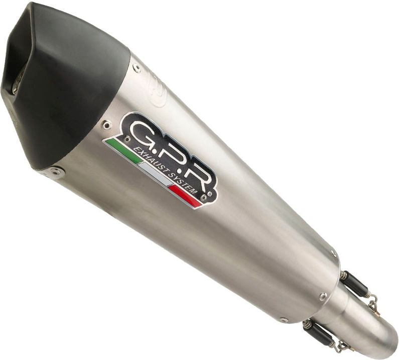 GPR / ジーピーアール Original For Yamaha Xsr 700 2016/20 E4 Homologated Full Exhaust Catalized Gp Evo4 Titanium | E4.Y.191.CAT.GPAN.TO