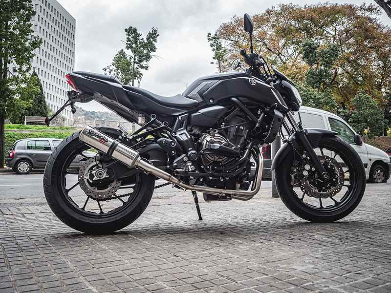 GPR / ジーピーアール Original For Yamaha Xsr 700 2016/20 E4 Homologated Full Exhaust Catalized M3 Inox  | E4.Y.191.CAT.M3.INOX